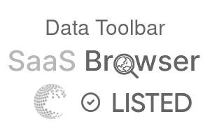 Data Toolbar - SaaS Browser Verified Badge