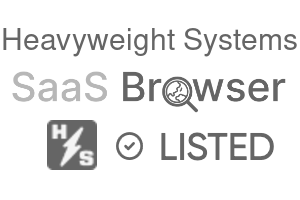 Heavyweight Systems - SaaS Browser Verified Badge