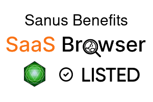 Sanus Benefits - SaaS Browser Verified Badge