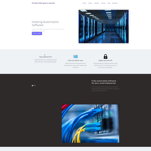Hosting Automation Software Screenshot