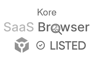 Kore - SaaS Browser Verified Badge