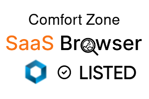 Comfort Zone - SaaS Browser Verified Badge