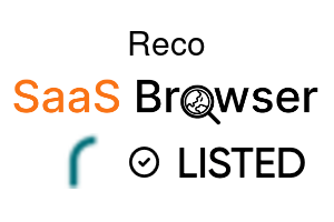 Reco - SaaS Browser Verified Badge