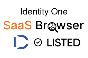 Identity One - SaaS Browser Verified Badge