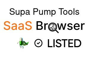 Supa Pump Tools - SaaS Browser Verified Badge