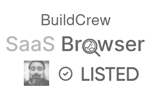 BuildCrew - SaaS Browser Verified Badge