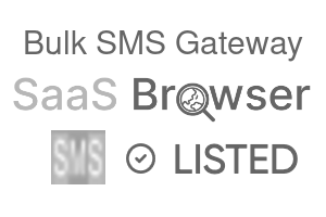 Bulk SMS Gateway - SaaS Browser Verified Badge
