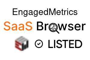 EngagedMetrics - SaaS Browser Verified Badge