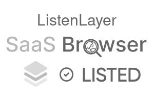 ListenLayer - SaaS Browser Verified Badge