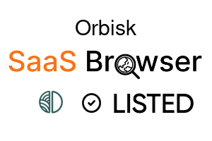 Orbisk - SaaS Browser Verified Badge