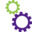 Cogwheel Analytics Icon