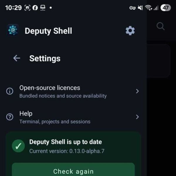 DeputyShell Screenshot 3