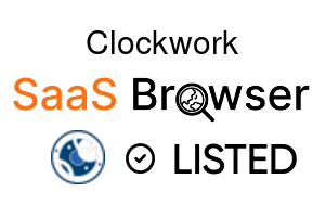Clockwork - SaaS Browser Verified Badge