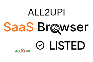 ALL2UPI - SaaS Browser Verified Badge