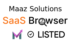 Maaz Solutions - SaaS Browser Verified Badge