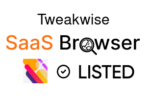 Tweakwise - SaaS Browser Verified Badge