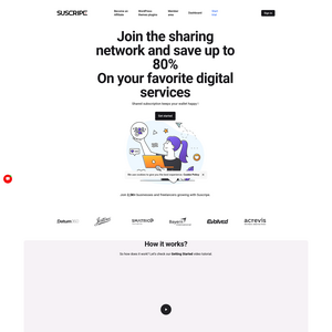 Suscripe Screenshot