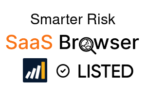 Smarter Risk - SaaS Browser Verified Badge