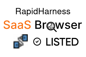 RapidHarness - SaaS Browser Verified Badge