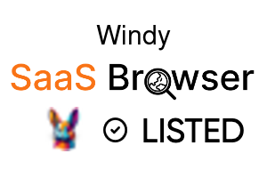 Windy - SaaS Browser Verified Badge