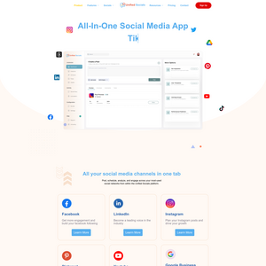 Unified Socials Screenshot