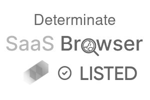 Determinate - SaaS Browser Verified Badge