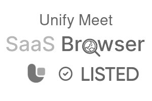 Unify Meet - SaaS Browser Verified Badge