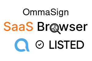 OmmaSign - SaaS Browser Verified Badge