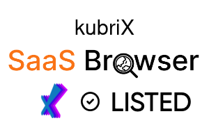 kubriX - SaaS Browser Verified Badge