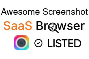 Awesome Screenshot - SaaS Browser Verified Badge