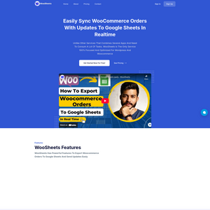 WooSheets Screenshot