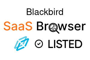 Blackbird - SaaS Browser Verified Badge