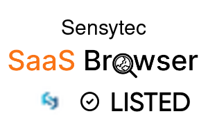Sensytec - SaaS Browser Verified Badge