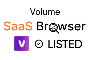 Volume - SaaS Browser Verified Badge