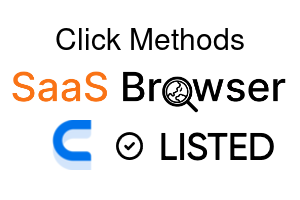Click Methods - SaaS Browser Verified Badge
