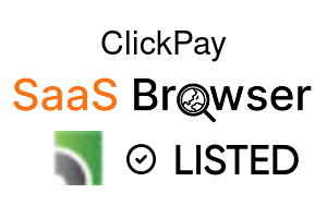 ClickPay - SaaS Browser Verified Badge