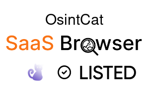OsintCat - SaaS Browser Verified Badge