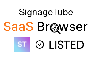 SignageTube - SaaS Browser Verified Badge