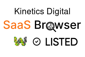 Kinetics Digital - SaaS Browser Verified Badge