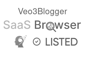 Veo3Blogger - SaaS Browser Verified Badge