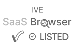 IVE - SaaS Browser Verified Badge