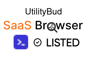 UtilityBud - SaaS Browser Verified Badge