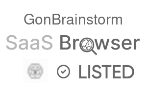 GonBrainstorm - SaaS Browser Verified Badge