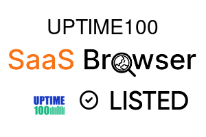 UPTIME100 - SaaS Browser Verified Badge