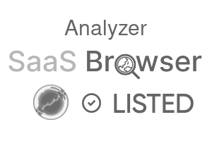 Analyzer - SaaS Browser Verified Badge
