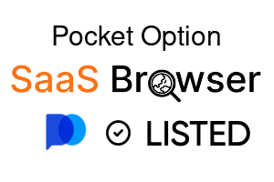Pocket Option - SaaS Browser Verified Badge