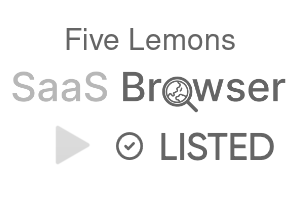 Five Lemons - SaaS Browser Verified Badge