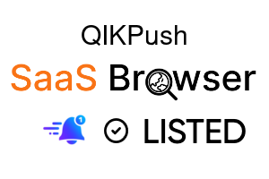 QIKPush - SaaS Browser Verified Badge