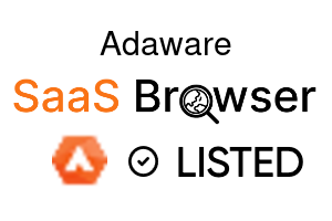 Adaware - SaaS Browser Verified Badge