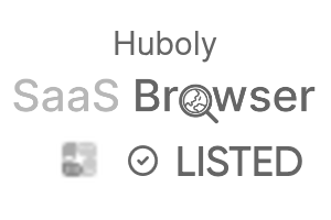 Huboly - SaaS Browser Verified Badge